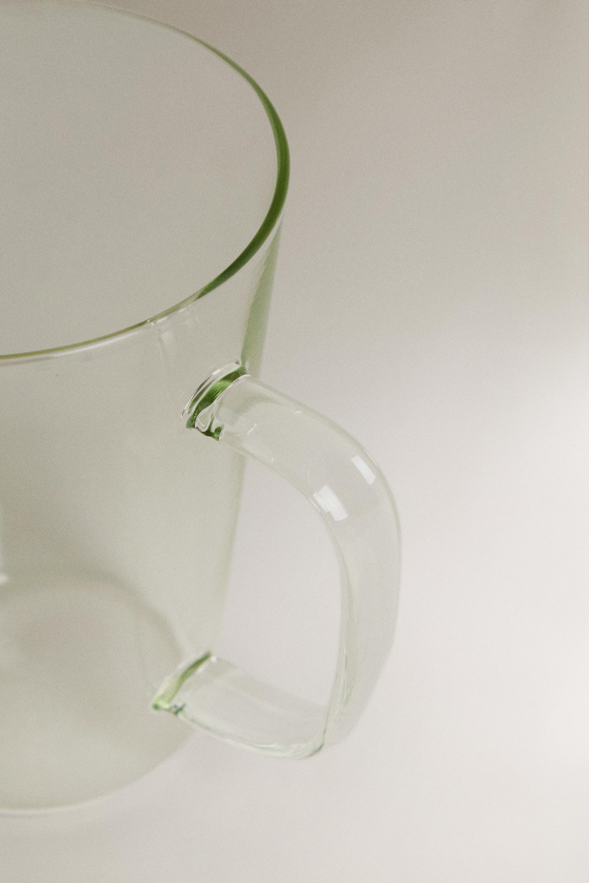 BOROSILICATE MUG WITH INITIAL